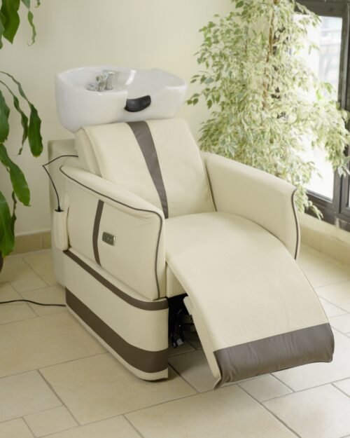 Tulip design hair wash unit