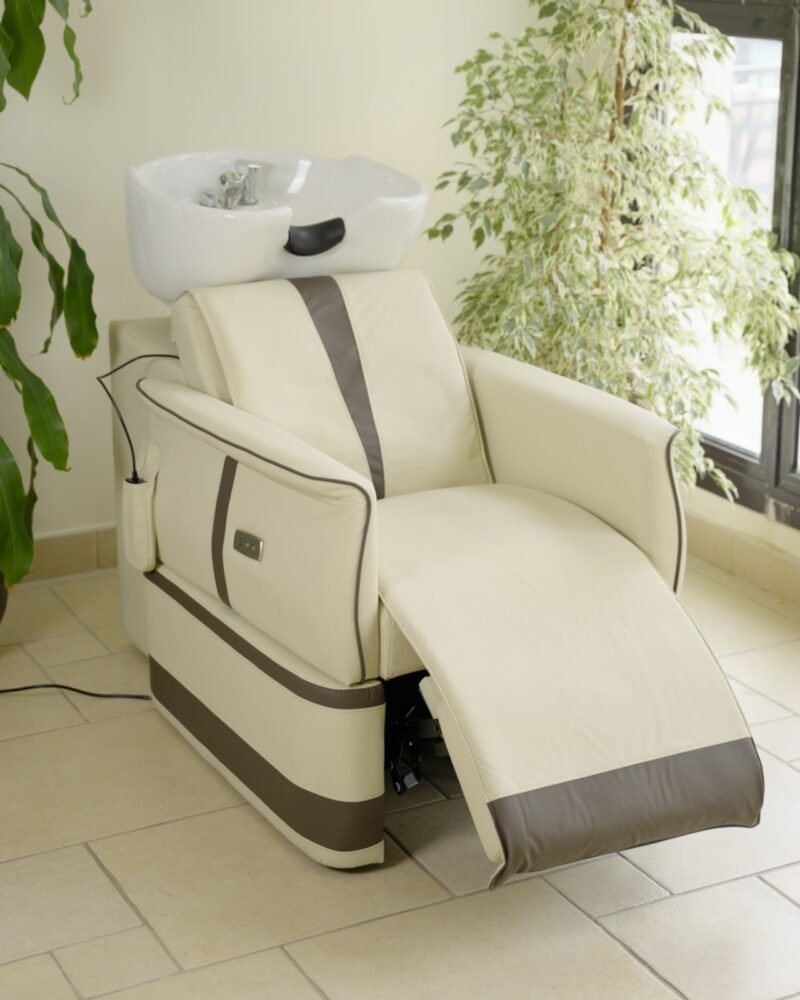 Tulip design hair wash unit